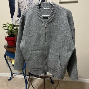 Staccato Men’s Zip Up Sweater Cardigan Jacket - M